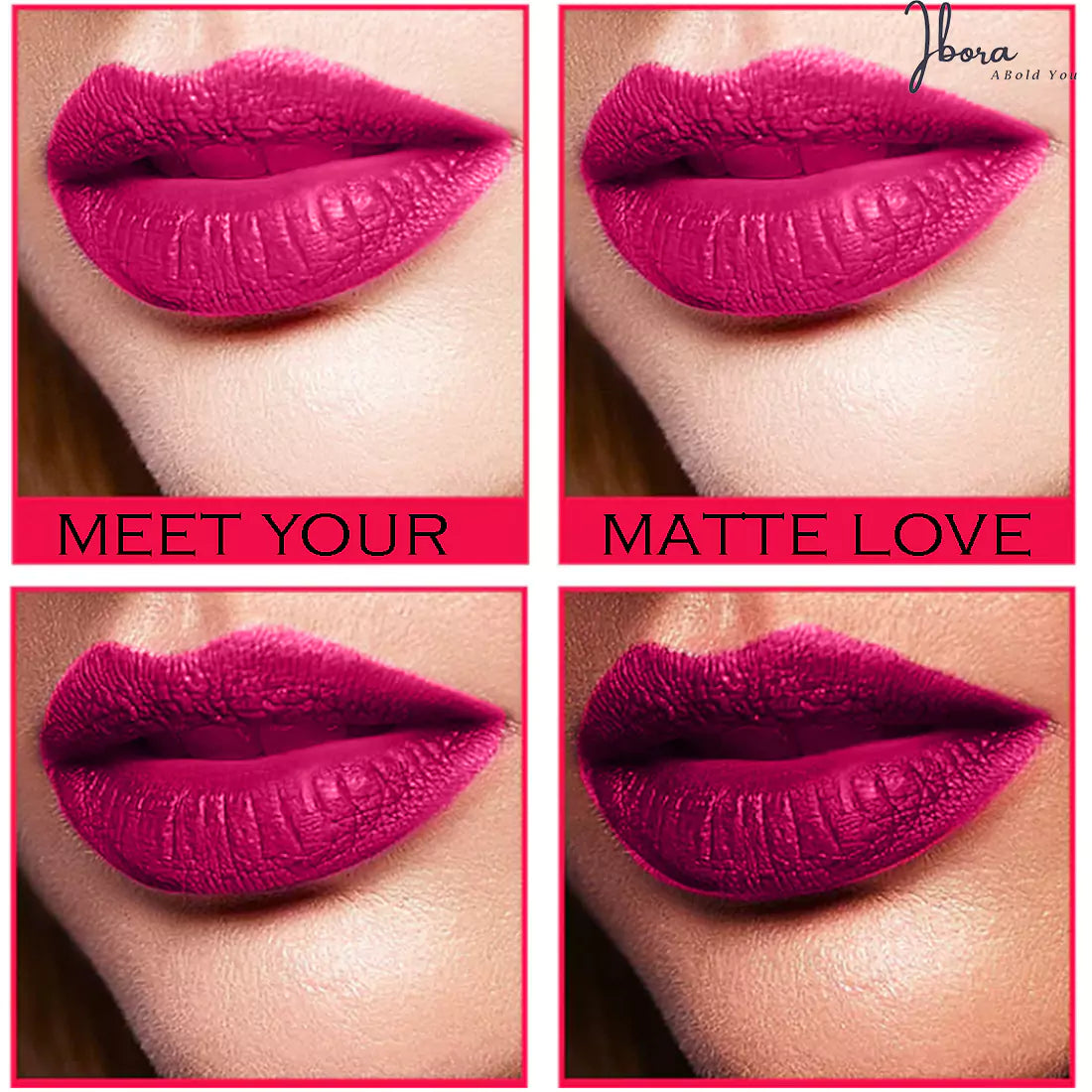 Ibora Matte Liquid Lipstick Rich Pigment Smooth Finish Long Lasting Hydrating & Lightweight Lipstick Perfect Matte Finish for Any Look 4.5 ml