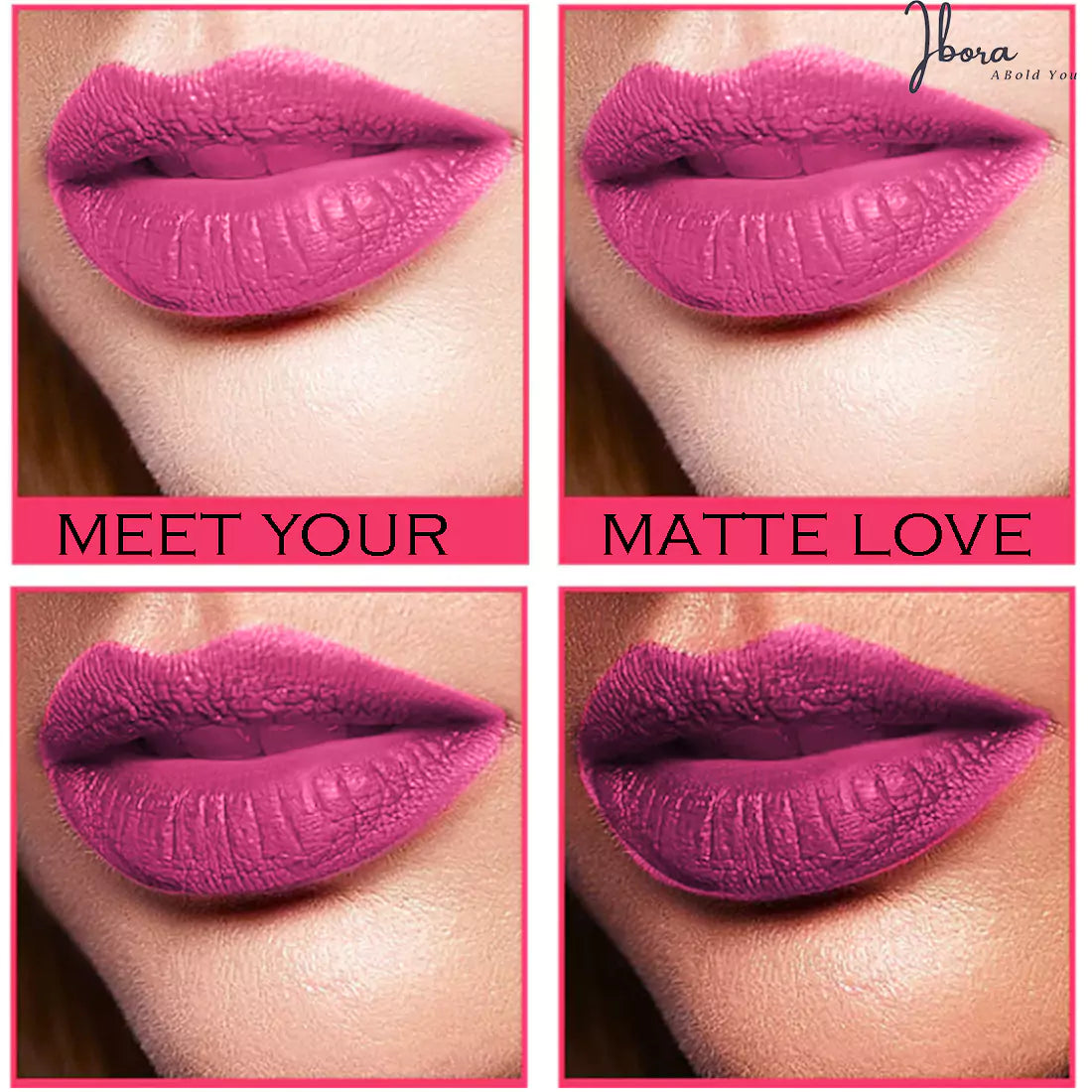 Ibora Matte Liquid Lipstick Rich Pigment Smooth Finish Long Lasting Hydrating & Lightweight Lipstick Perfect Matte Finish for Any Look 4.5 ml