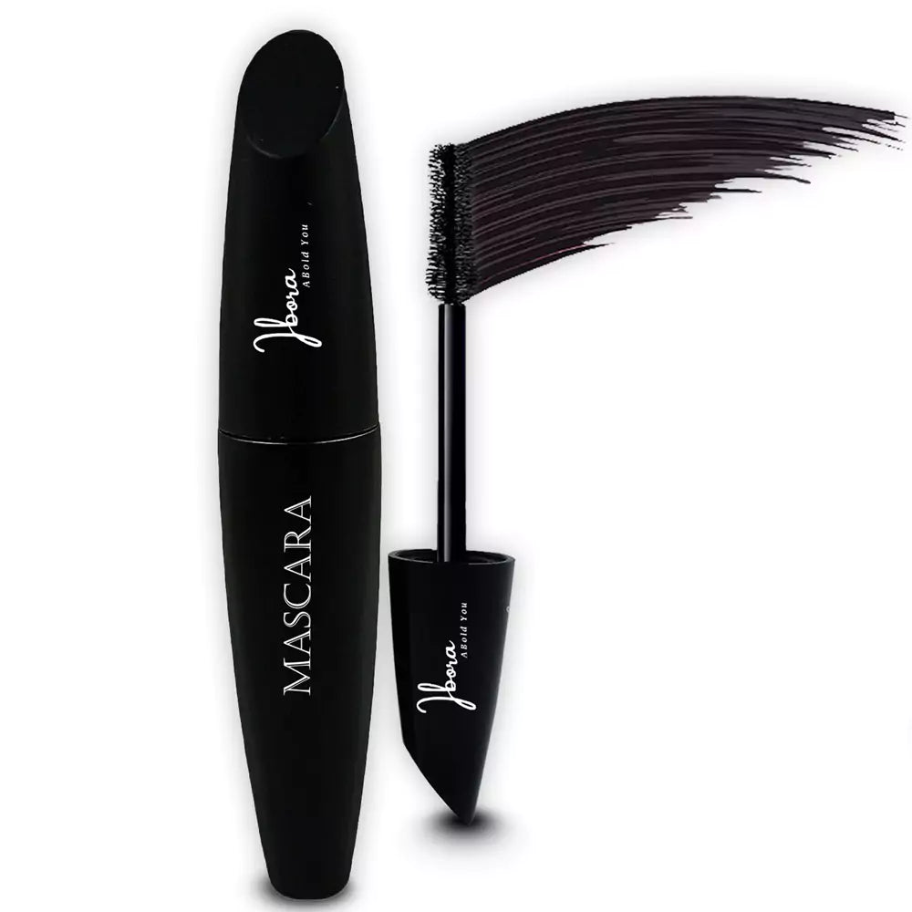 IBORA Super Lash Waterproof Liquid Mascara Intense Length Feathery Soft Full Lashes No Flaking No Smudging No Clumping Black