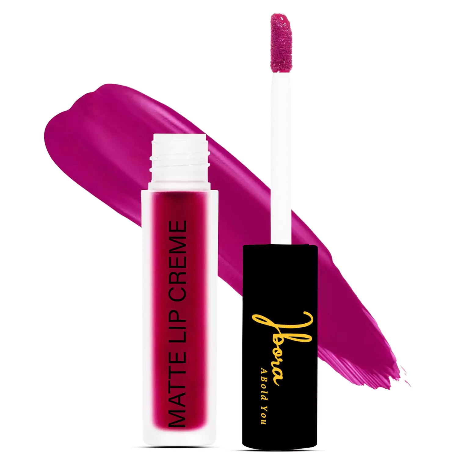 Ibora Matte Liquid Lipstick Rich Pigment Smooth Finish Long Lasting Hydrating & Lightweight Lipstick Perfect Matte Finish for Any Look 4.5 ml