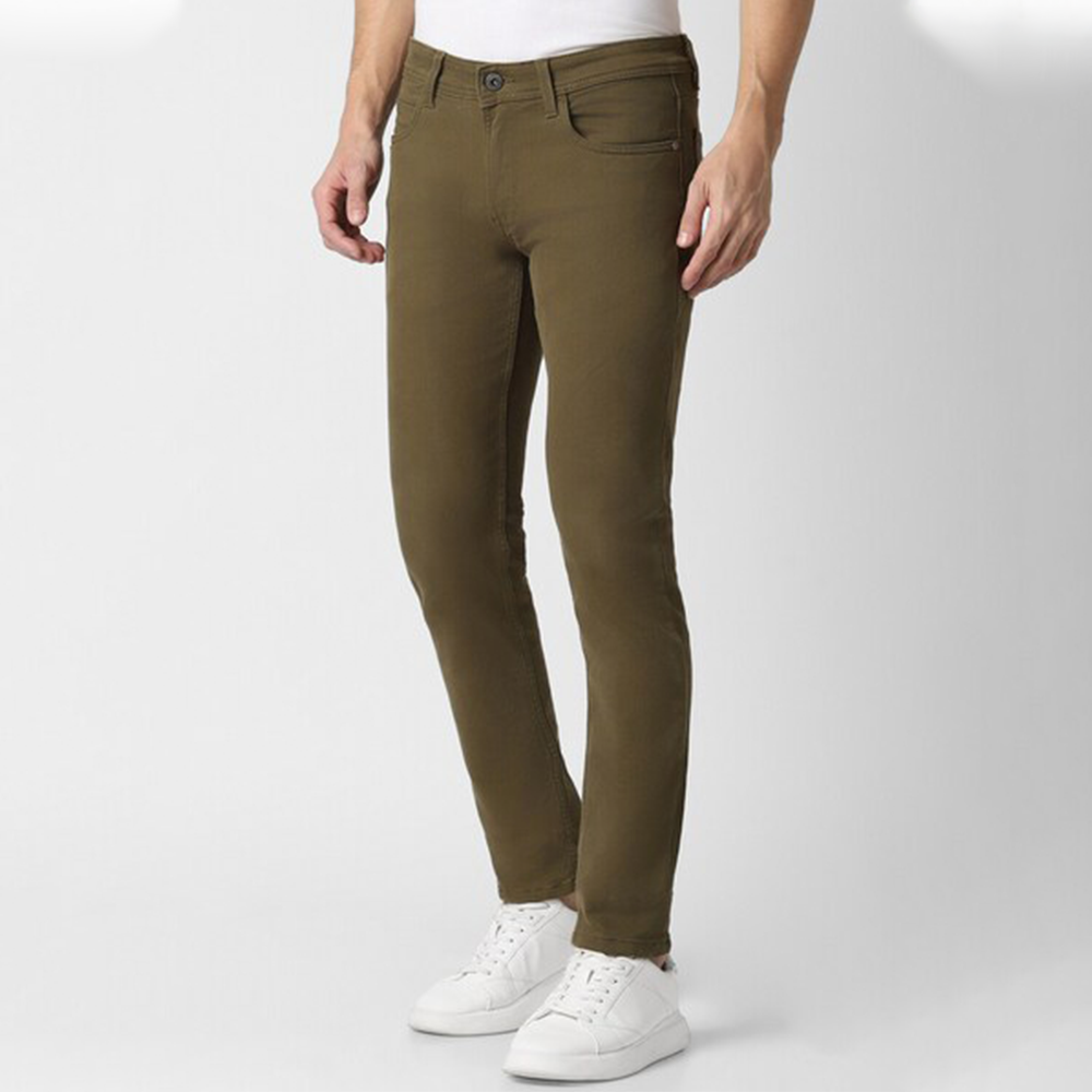 PETER ENGLAND Denim Pants( Olive)