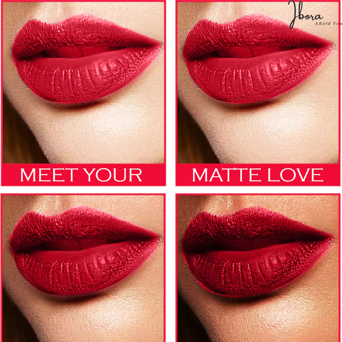 Ibora Matte Liquid Lipstick Rich Pigment Smooth Finish Long Lasting Hydrating & Lightweight Lipstick Perfect Matte Finish for Any Look 4.5 ml