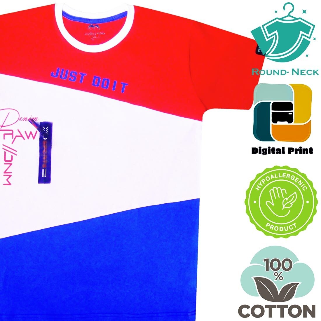 Youth Dry-Fit Moisture Wicking Active Athletic Performance Short-Sleeve T-Shirt Tees For Boys