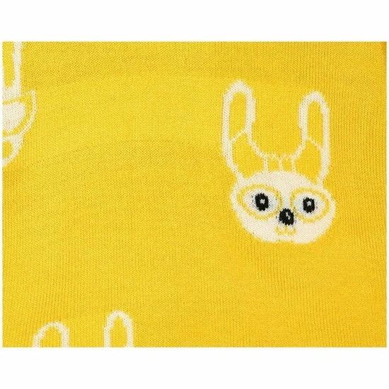 MINI KLUB Baby GirlsYellow Cotton Dress Sweater