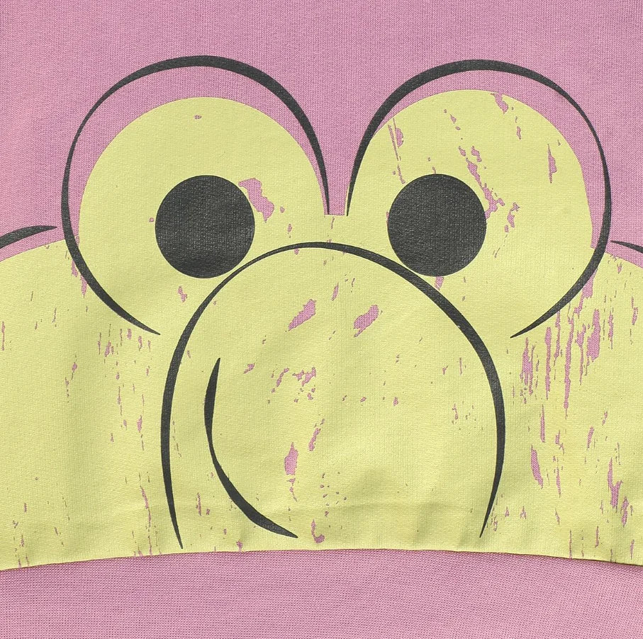 MINI KLUB Girls Graphic Printed Purple Sweat shirt