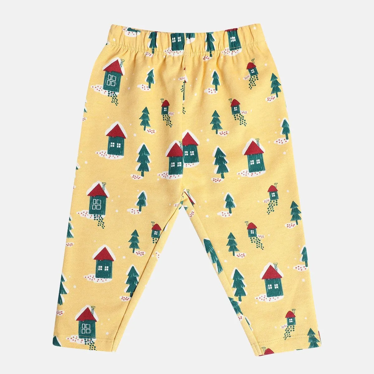 MINI KLUB Multi Color Legging For Baby Girls (PACK OF 3)