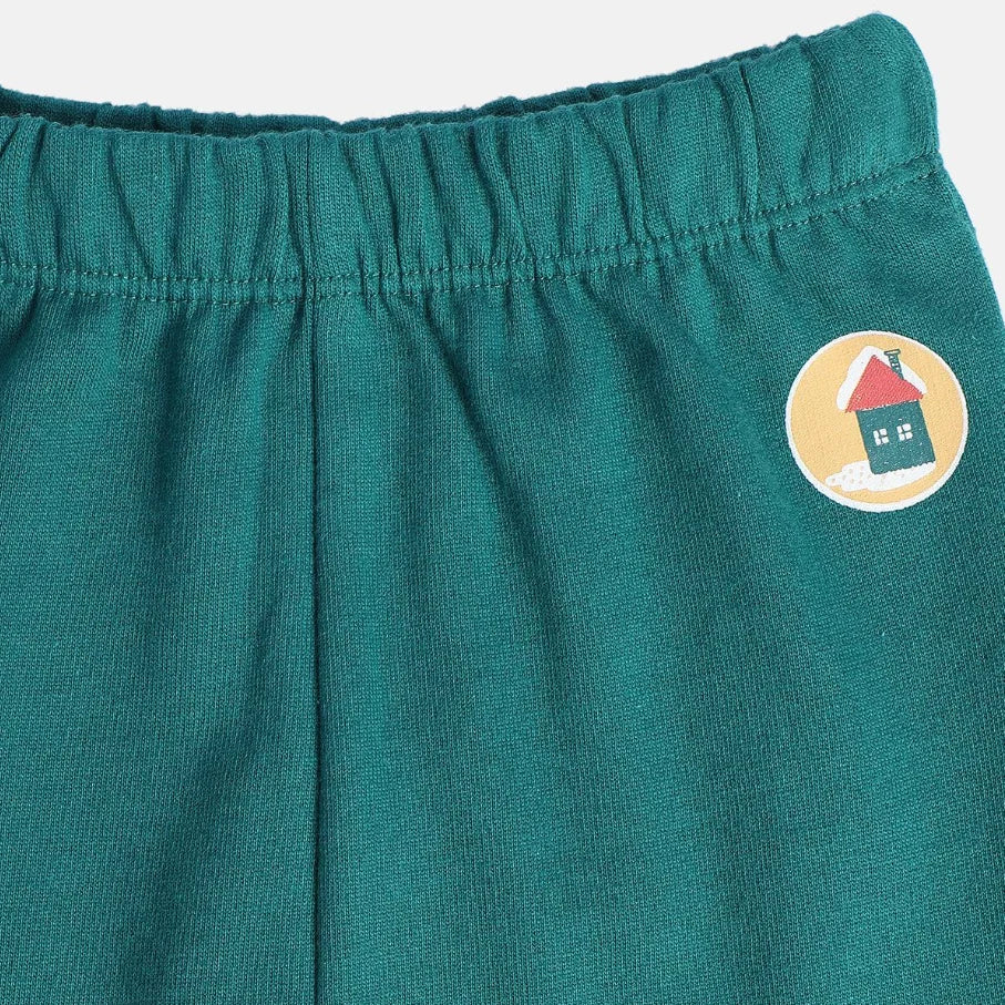 MINI KLUB Multi Color Legging For Baby Girls (PACK OF 3)