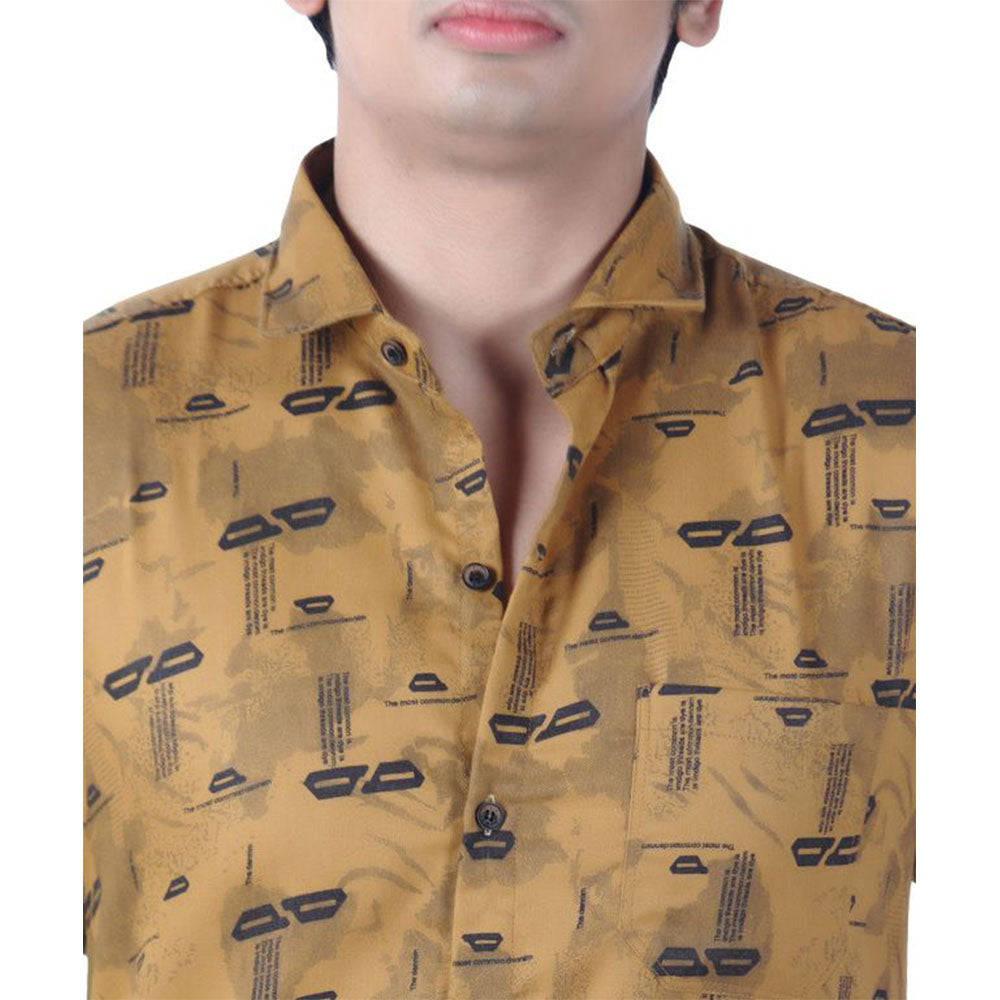 Men's Casual Summer Dress Shirts (Khaki)