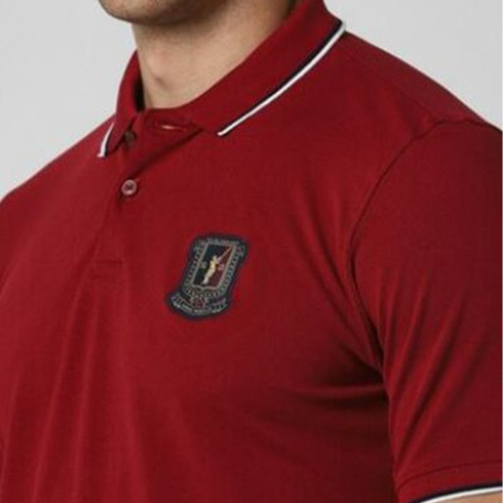PETER ENGLAND PRINTED T-SHIRT(Maroon)
