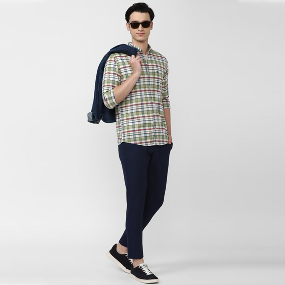 PETER ENGLAND CHECK SHIRT(Multi)