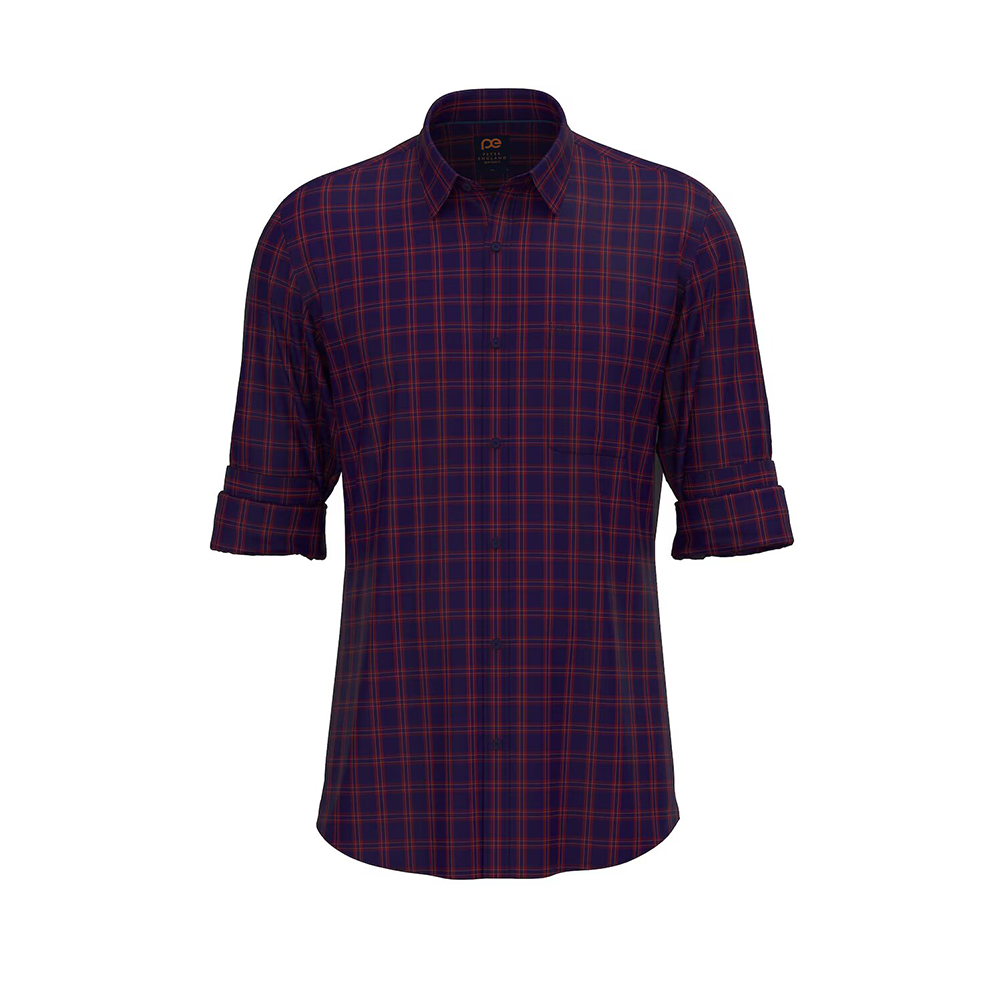 PETER ENGLAND FULLSHIRT(Navy)