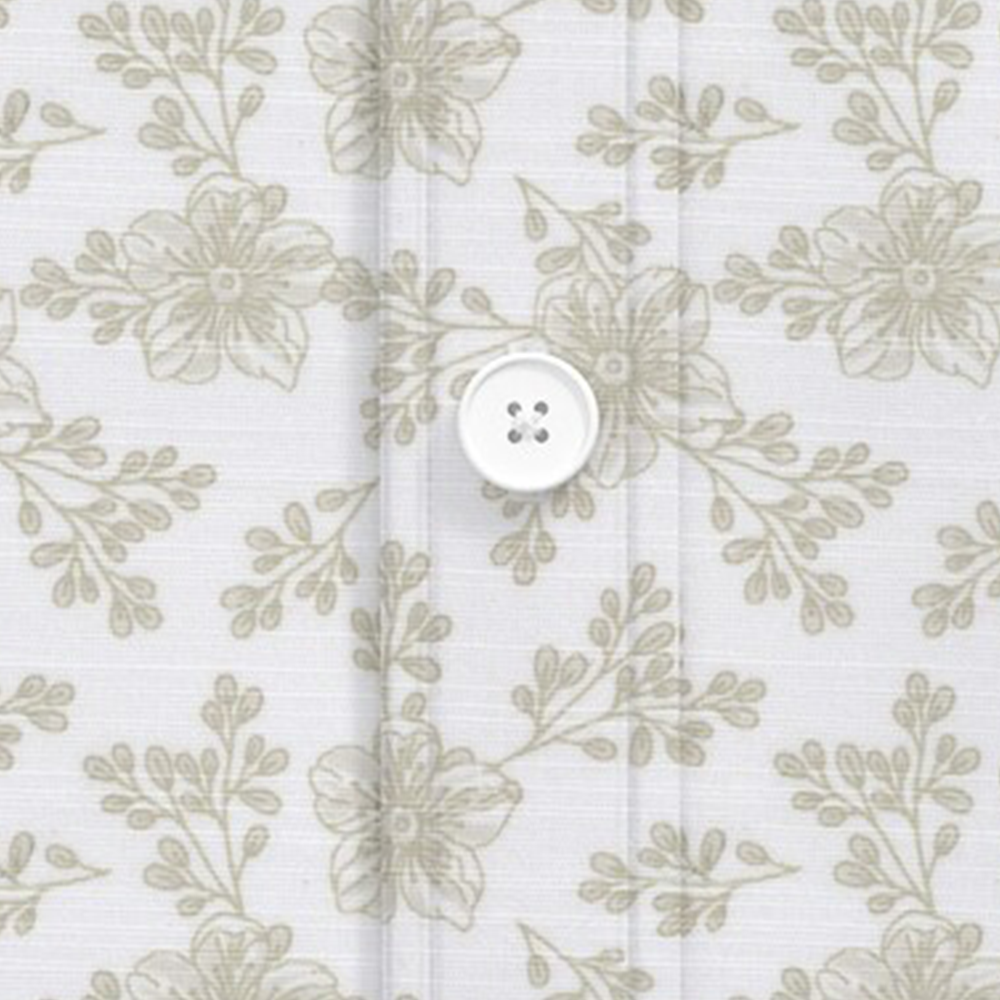 PETER ENGLAND PRINTED SHIRT(White)