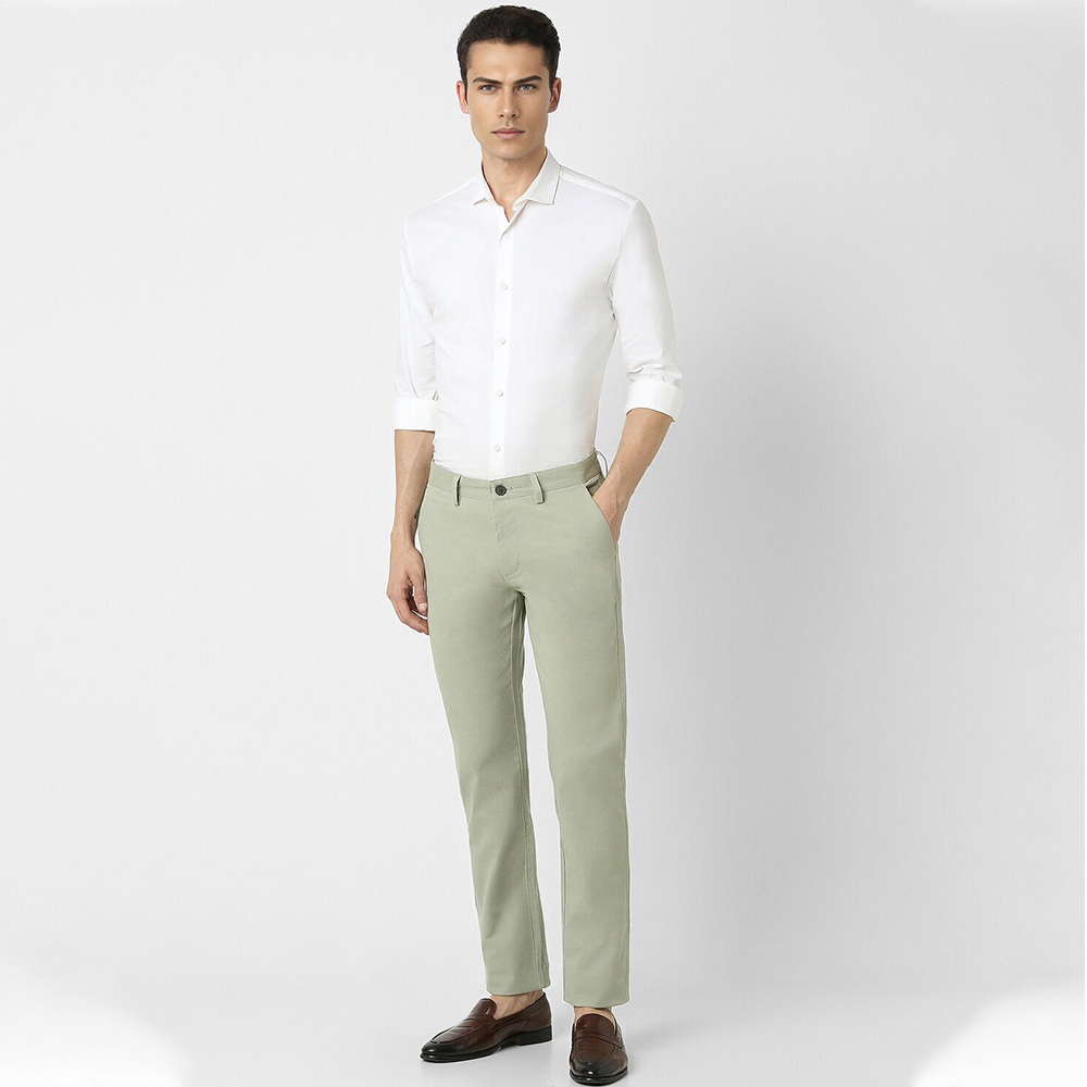 PETER ENGLAND Trouser(Light Olive)