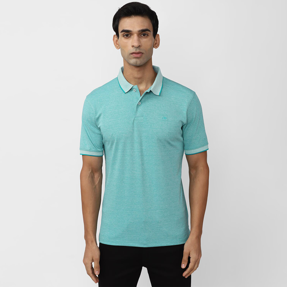 PETER ENGLAND T-shirt(Turquoise)