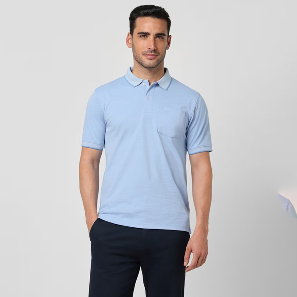 PETER ENGLAND T-SHIRT(Light Blue)