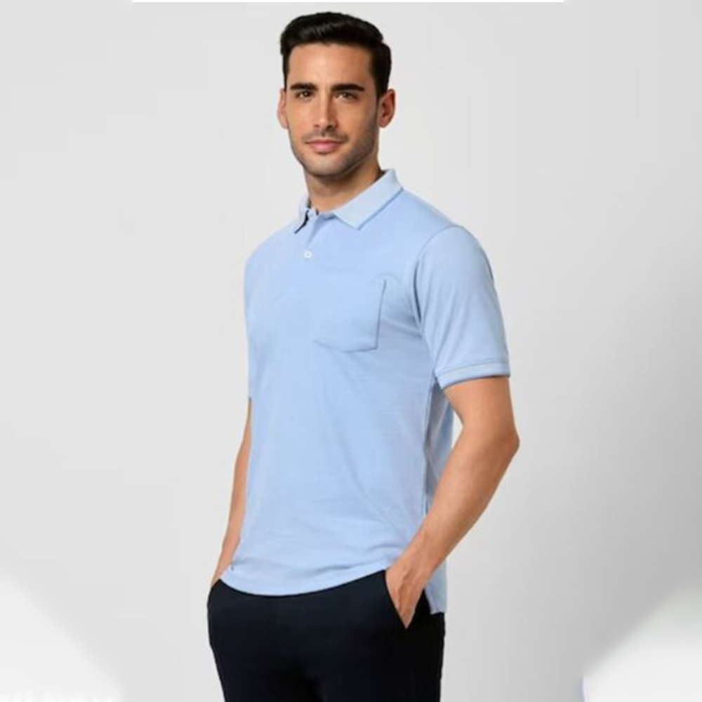 PETER ENGLAND T-SHIRT(Light Blue)