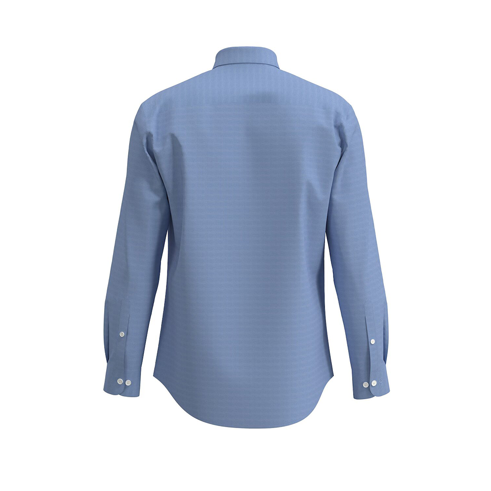 PETER ENGLAND PREINTED SHIRT( Light Blue)