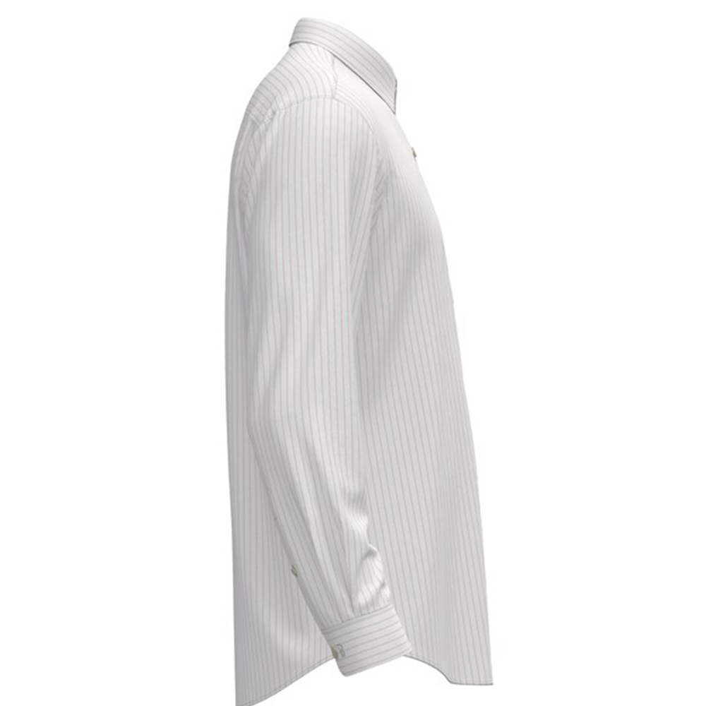 PETER ENGLAND PREINTED SHIRT( White)