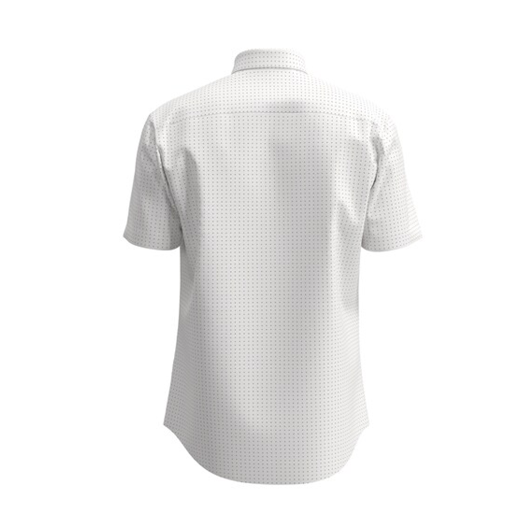 PETER ENGLAND PREINTED SHIRT( White)