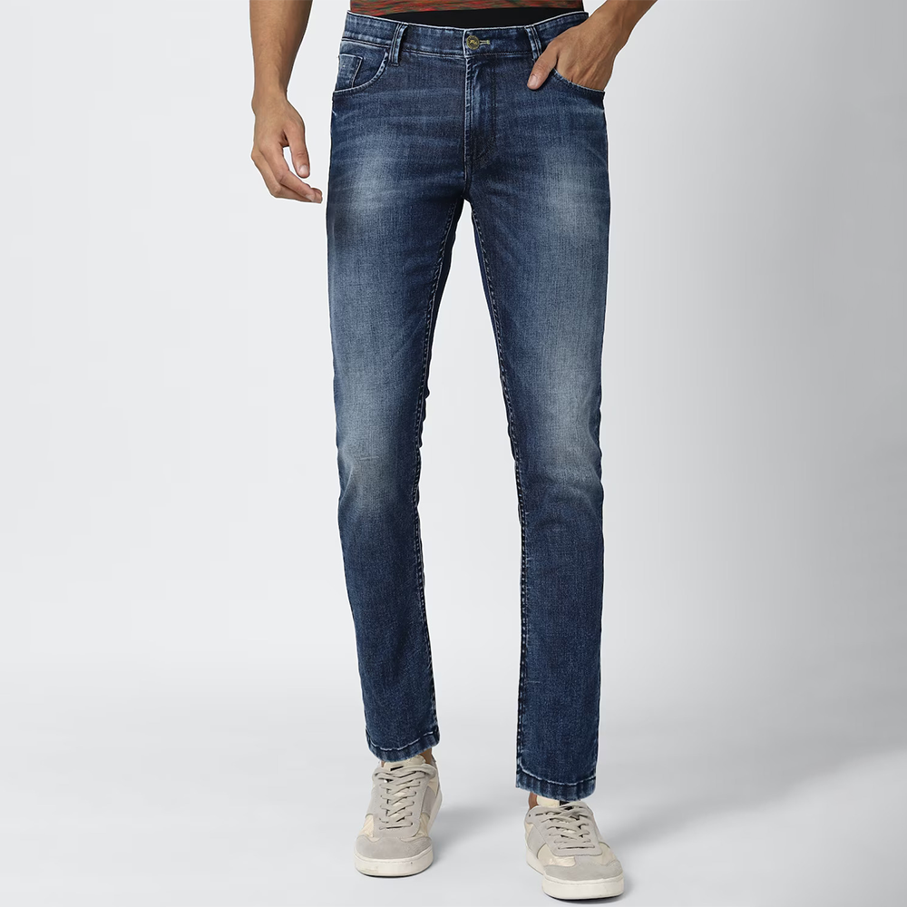 PETER ENGLAND Denim Pants( Navy)