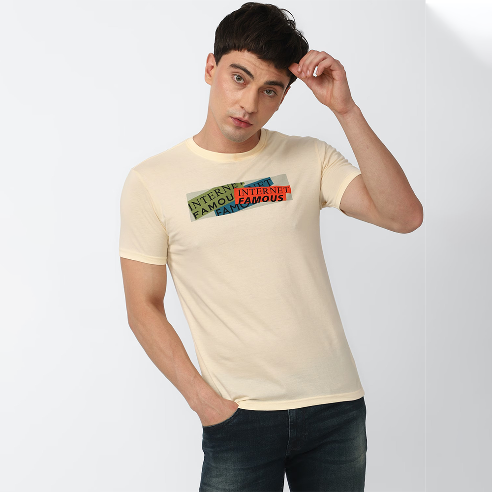 PETER ENGLAND T-SHIRT( Light Green)
