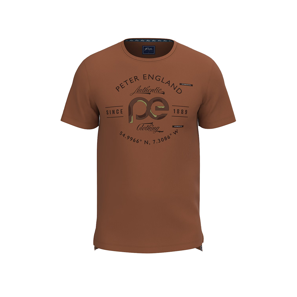 PETER ENGLAND T-SHIRT( Brown)