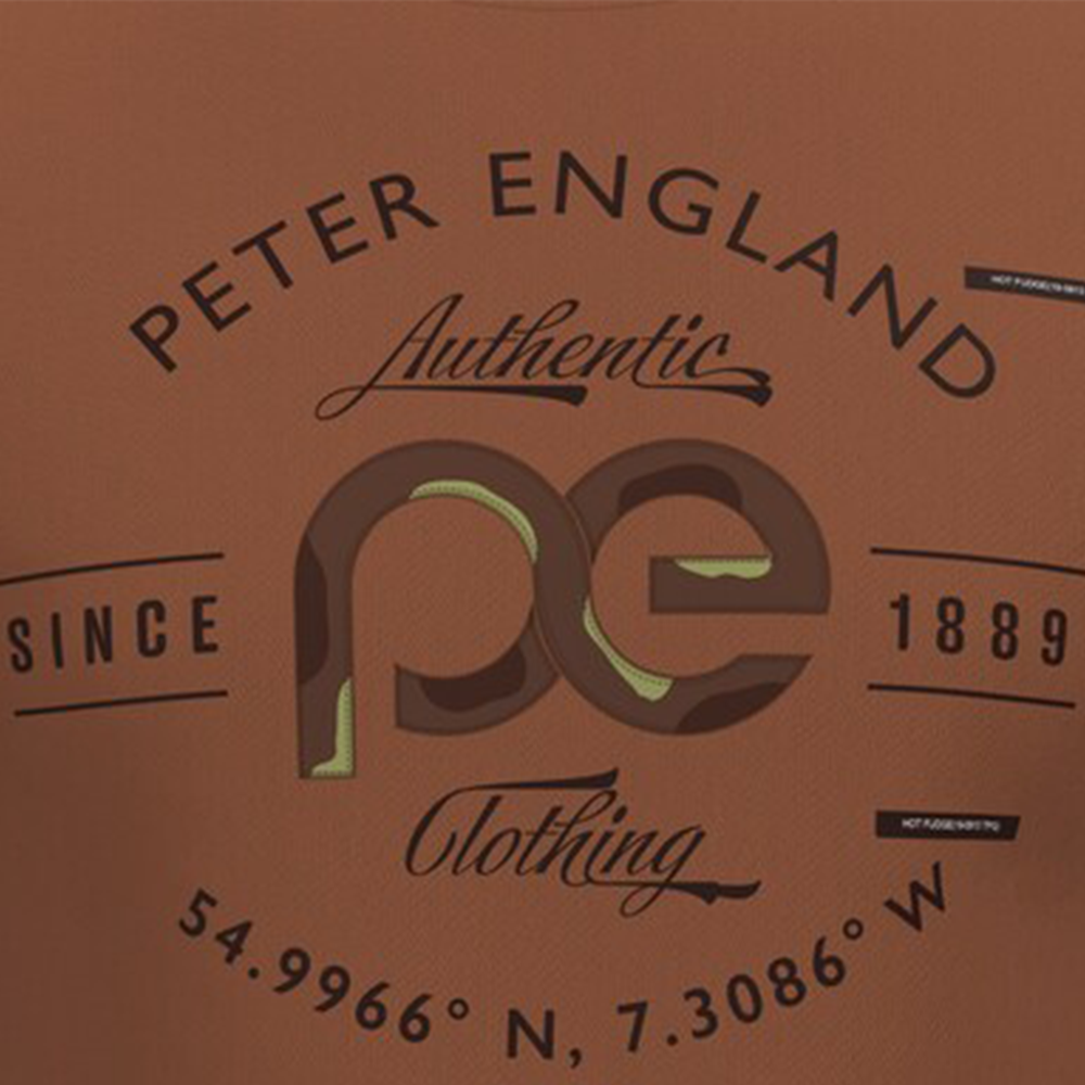 PETER ENGLAND T-SHIRT( Brown)