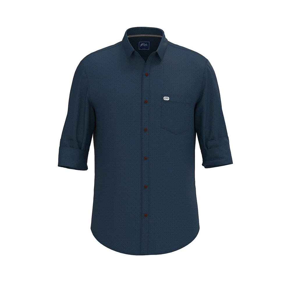 PETER ENGLAND SHIRT(Medium Blue)