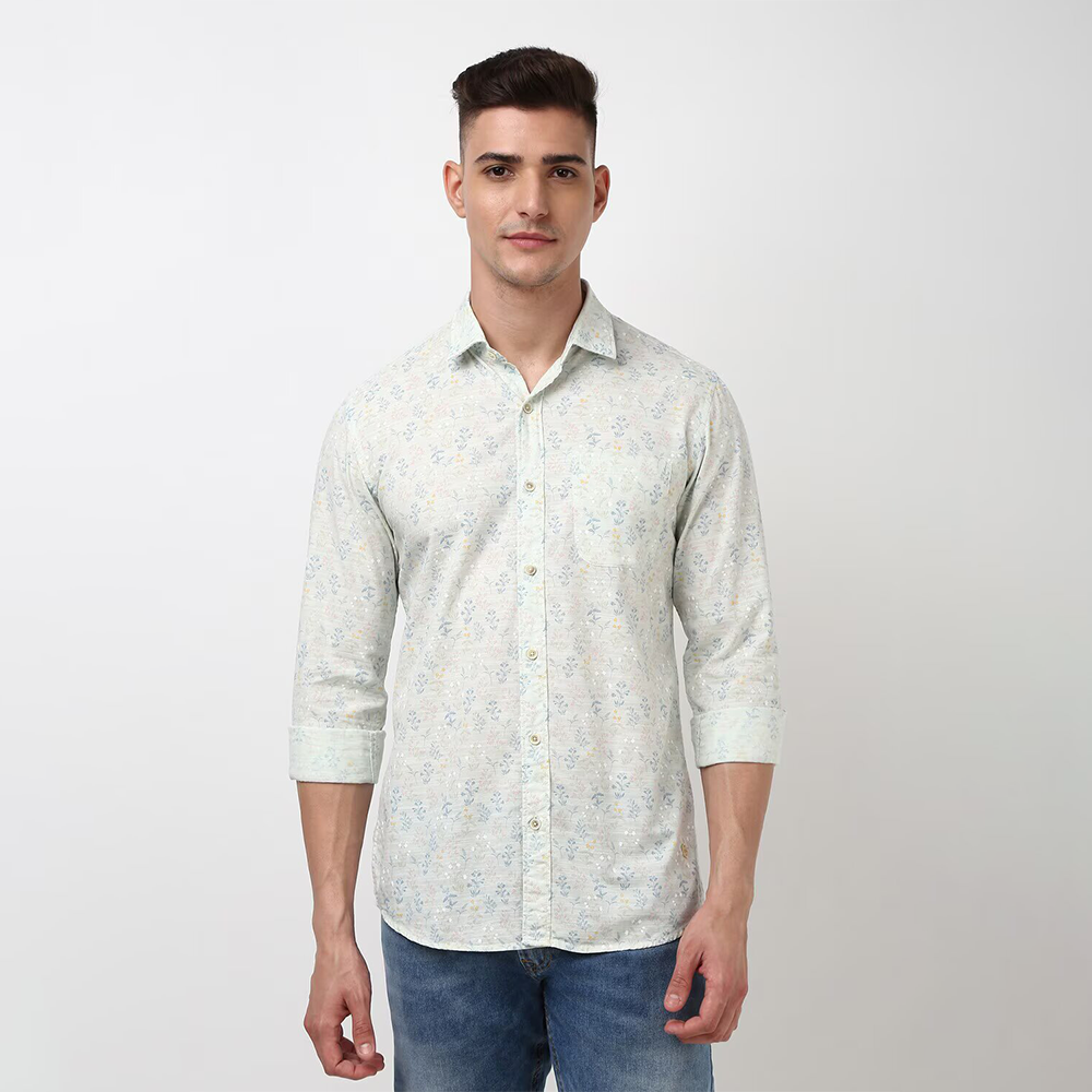 PETER ENGLAND SHIRT(Green)