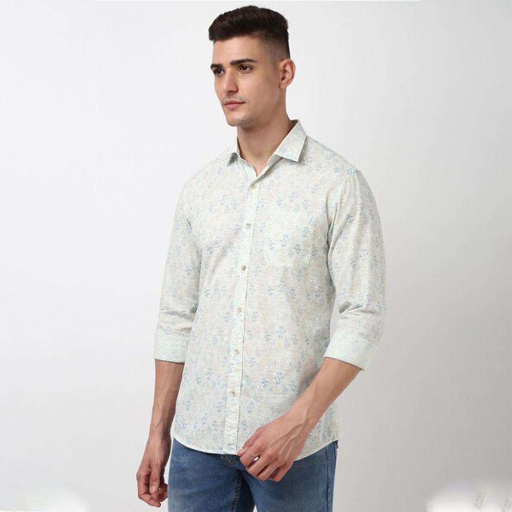 PETER ENGLAND SHIRT(Green)