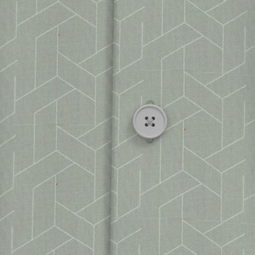PETER ENGLAND PRINTED FULLSHIRT( Light Grey)