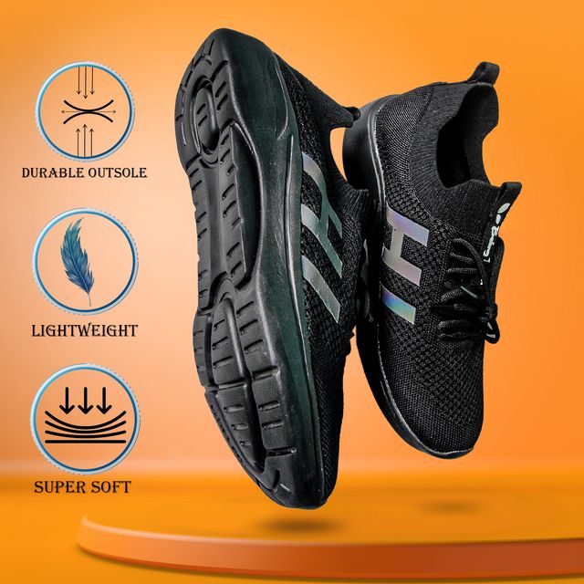 Mens Slip On Walking Shoes Non Slip Running Shoes Breathable Workout Shoes Lightweight Gym Sneakers