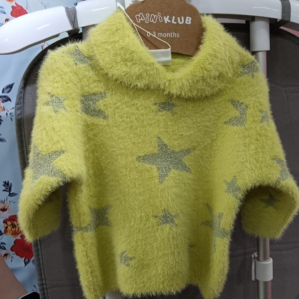 MINI KLUB Girls Green Sweater