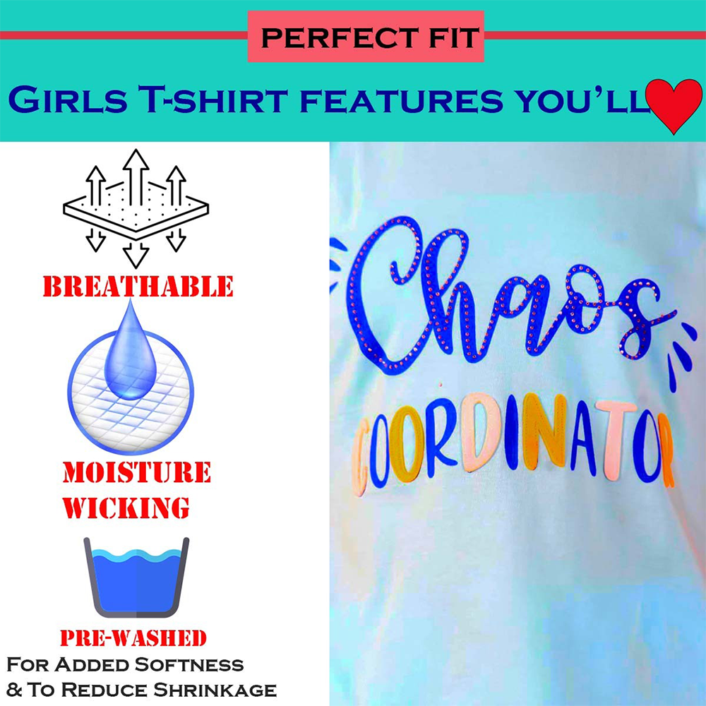 Toddlers,And Girls'Short-Sleeve Crew Neck Soft Graphic Print Tunic Tee Shirts Fashion Tops_Sky Blue