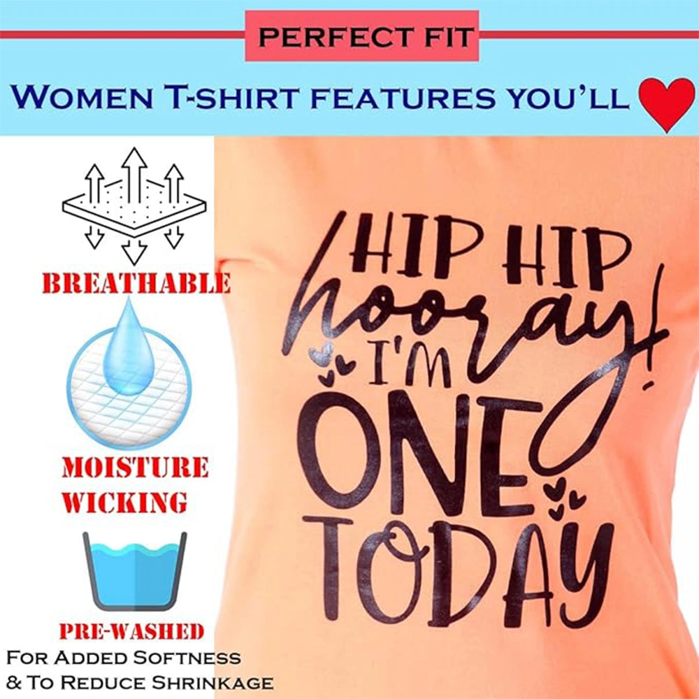 Women's Short Sleeve Casual Tee T-shirt Summer Casual Crewneck Half Sleeve Tees Cute Print Tunic Tops_Orange