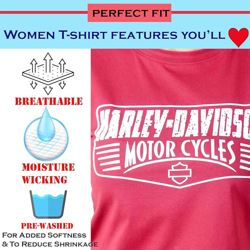Women's Short Sleeve Casual Tee T-shirt Summer Casual Crewneck Half Sleeve Tees Cute Print Tunic Tops_Maroon