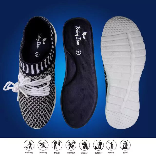 Women's Sports Running Shoes,Walking, Gym Casual Sneaker (Navy Blue)