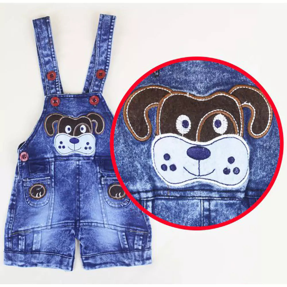 Dungaree Set for Baby Boy and Baby Girl Kids Cotton Clothing Set Baby Boy and Girl Knee Length Cotton Dangare (multi color)