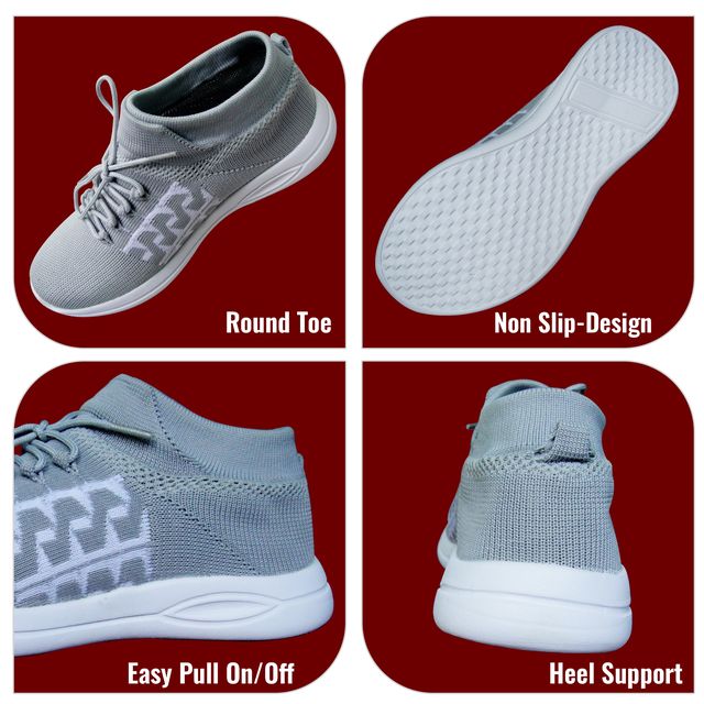 Men's Running Shoes Ultra Lightweight Breathable Walking Shoes Non Slip Athletic Fashion Sneakers