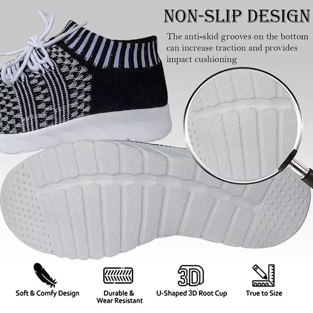 Women's Sports Running Shoes,Walking, Gym Casual Sneaker (Navy Blue)