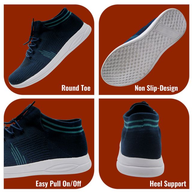 Men's Sneakers Fashion Lightweight Running Shoes Tennis Casual Shoes for Walking