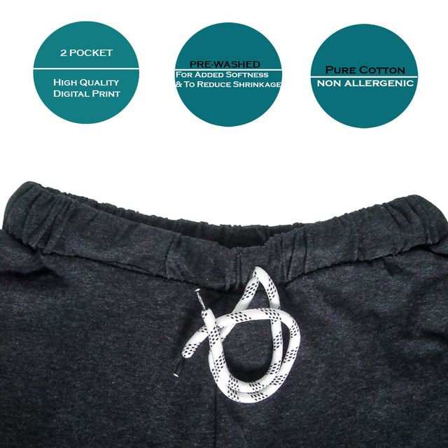 Boys & Toddlers Dry-Fit Sweat Resistant Premium Kids Cotton Shorts With Pockets-Comfortable Children's Summer Wear,Knit Jersey Play Shorts_Dark Grey