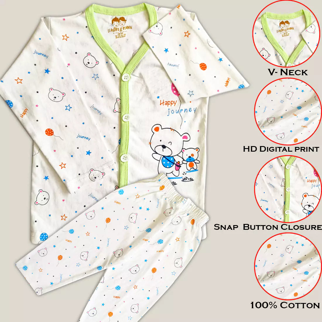 Newborn Baby Boy Girl Clothes Unisex Solid Cotton Long Sleeve Knitted Ribbed Romper & Pants Set Infant Winter Outfits