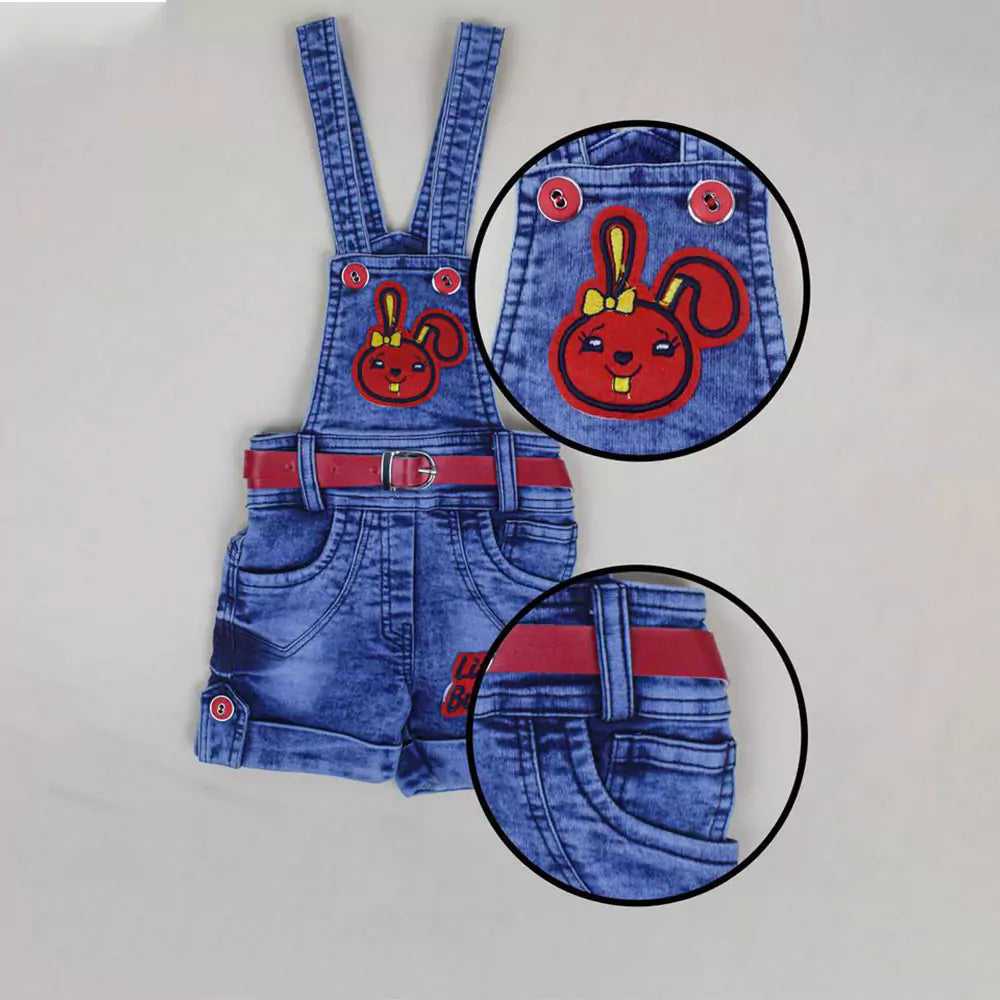 Baby Girls Outfits Unicorn Printed Red T-Shirt Tops Baba Suit (red & blue)