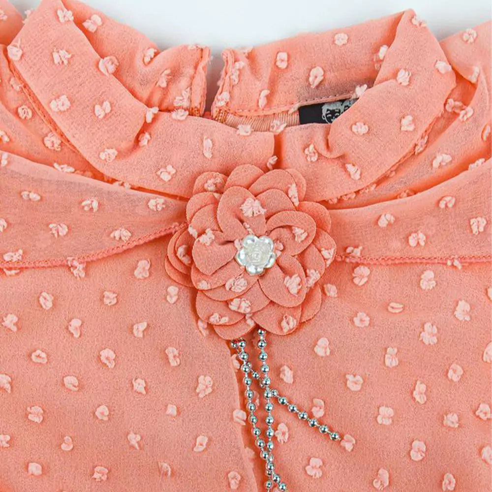 Summer Skirt Outfits Printed Dress (Pink)