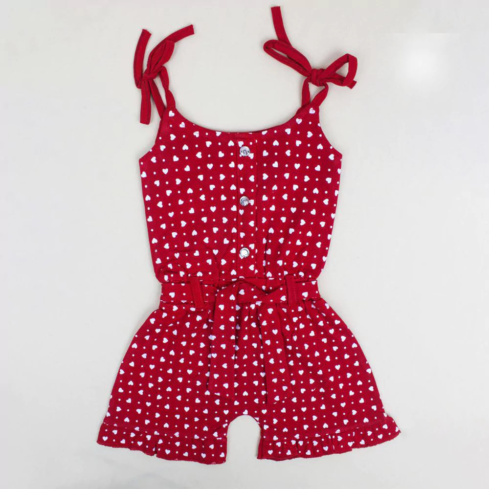 Kid Girl Clothes Baby Girl Outfits Romper Summer Romper Bodysuit Jumpsuit Black Halter Sleeveless Polka Dot Outfit