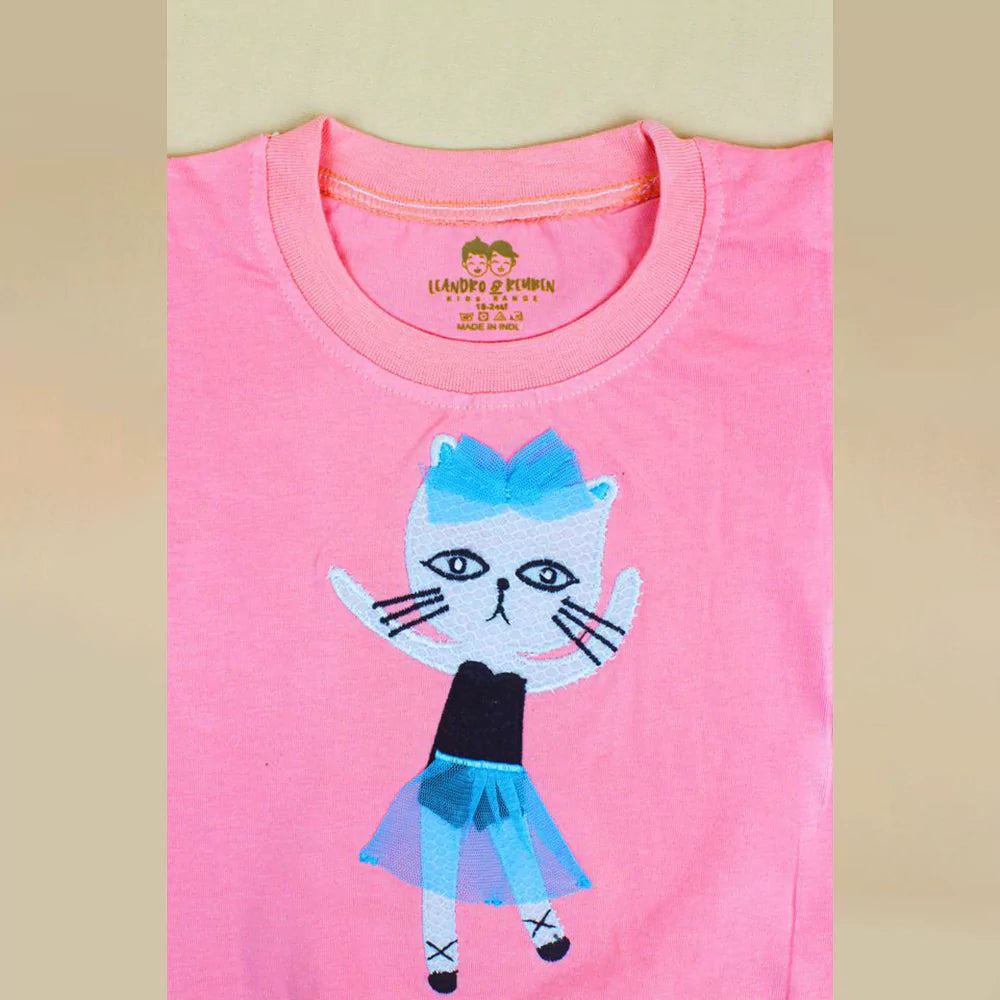 Baby Girl Tie-Dye Outfits Unisex Infant Pyjama Casual Dress Legging Elastic Waistband Legging 2Pcs Summer Cotton Clothes Set Toddler Clothes(Peach)