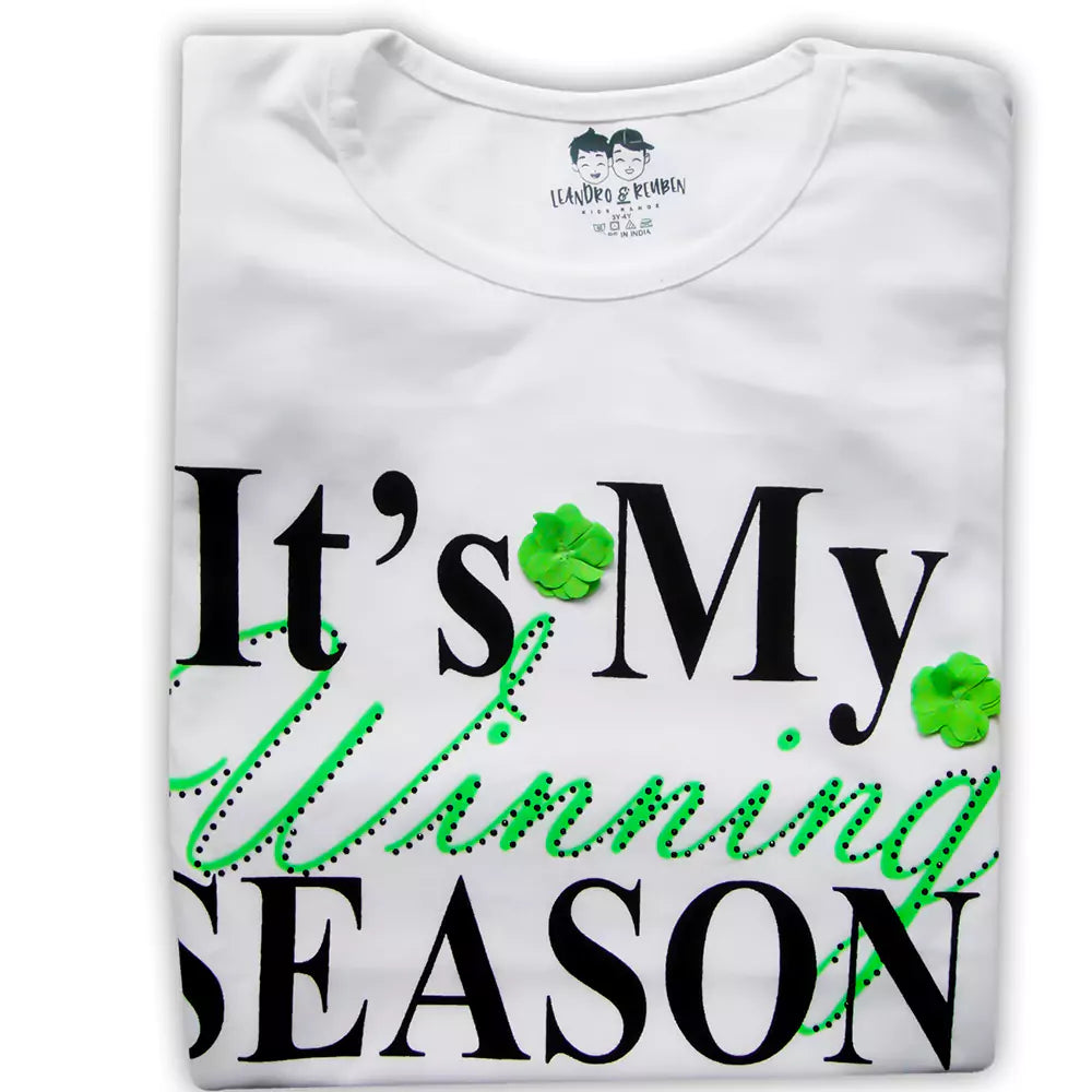 Girls and Toddlers Summer Short-Sleeve Graphic Print Crew Neck Tshirt Tunic Tops For 6 Months-3 Years Girls