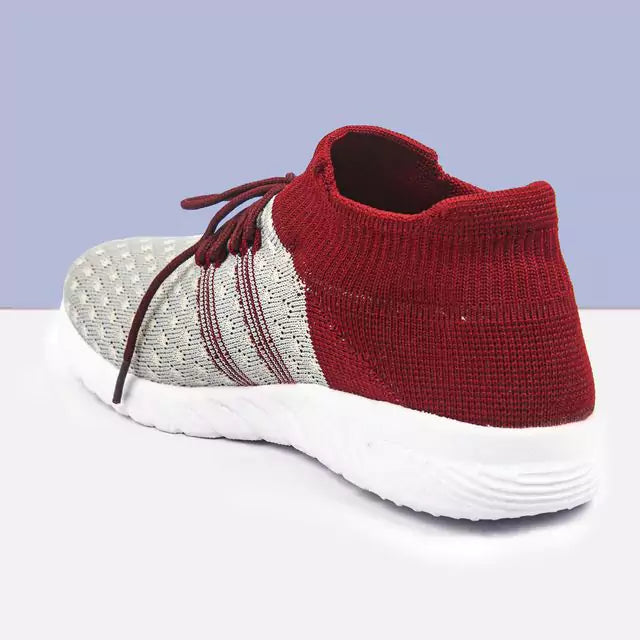 Women's Walking Shoes Lightweight Breathable Casual Jogging Shoes  ( Maroon )
