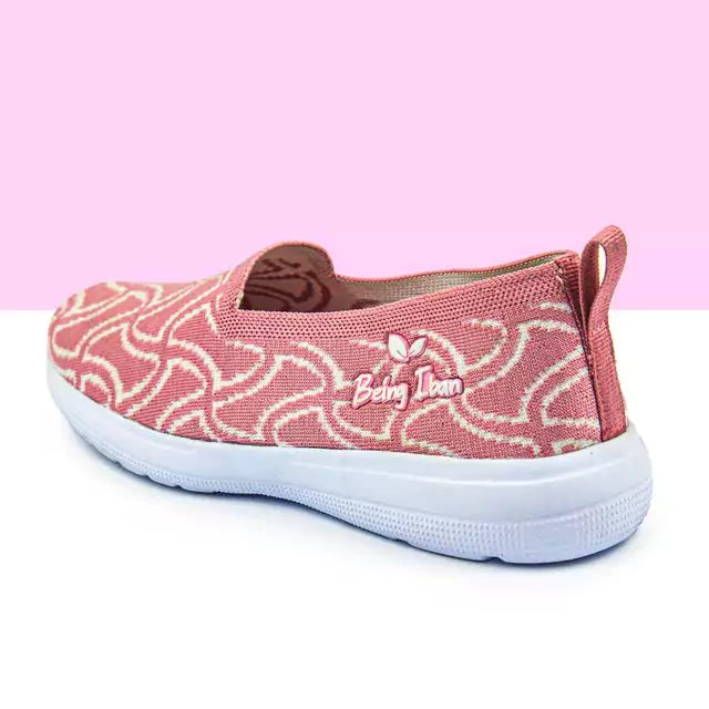 Women's Bellies Women's & Girls' Ballet Flat Shoes (Pink)
